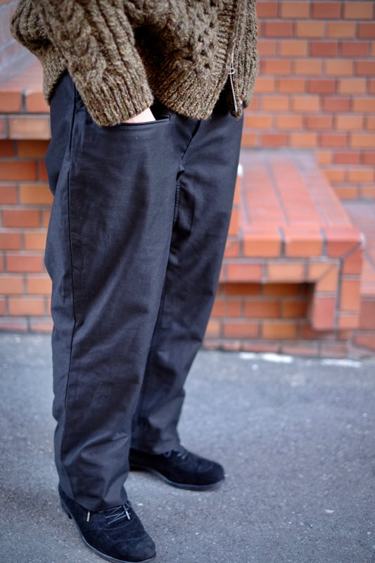 SASSAFRAS - Wheel Barrow Pants(Back Satin)