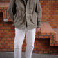 26SS HEUGN - COTTON over dye military / COAT091