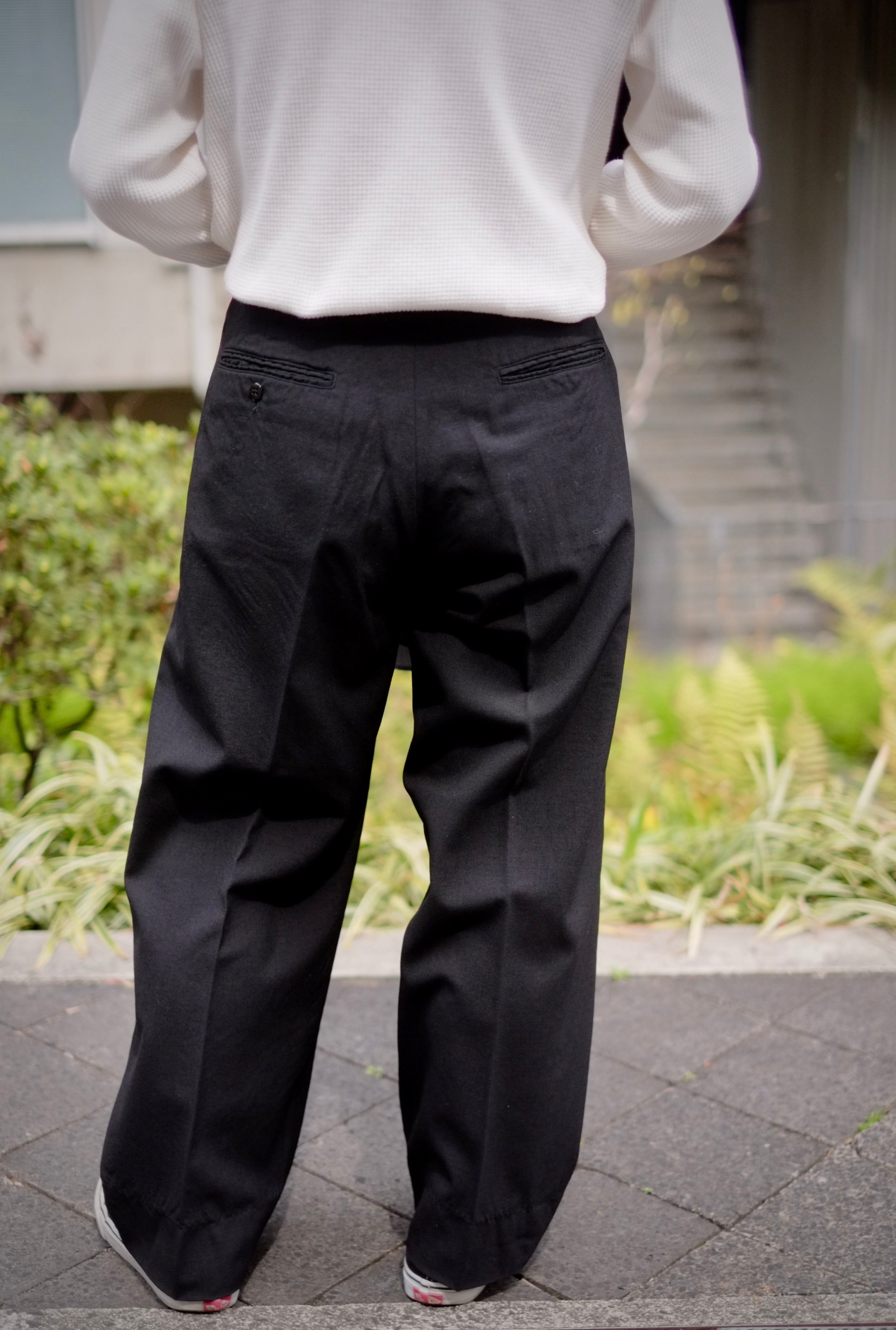 BAUTH - WOOL 2TUCK TROUSERS – CREUSEURS