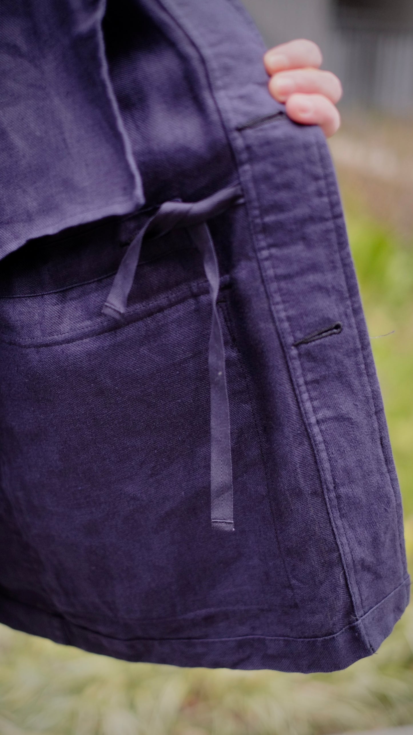 BAUTH - LINEN MILITARY JACKET