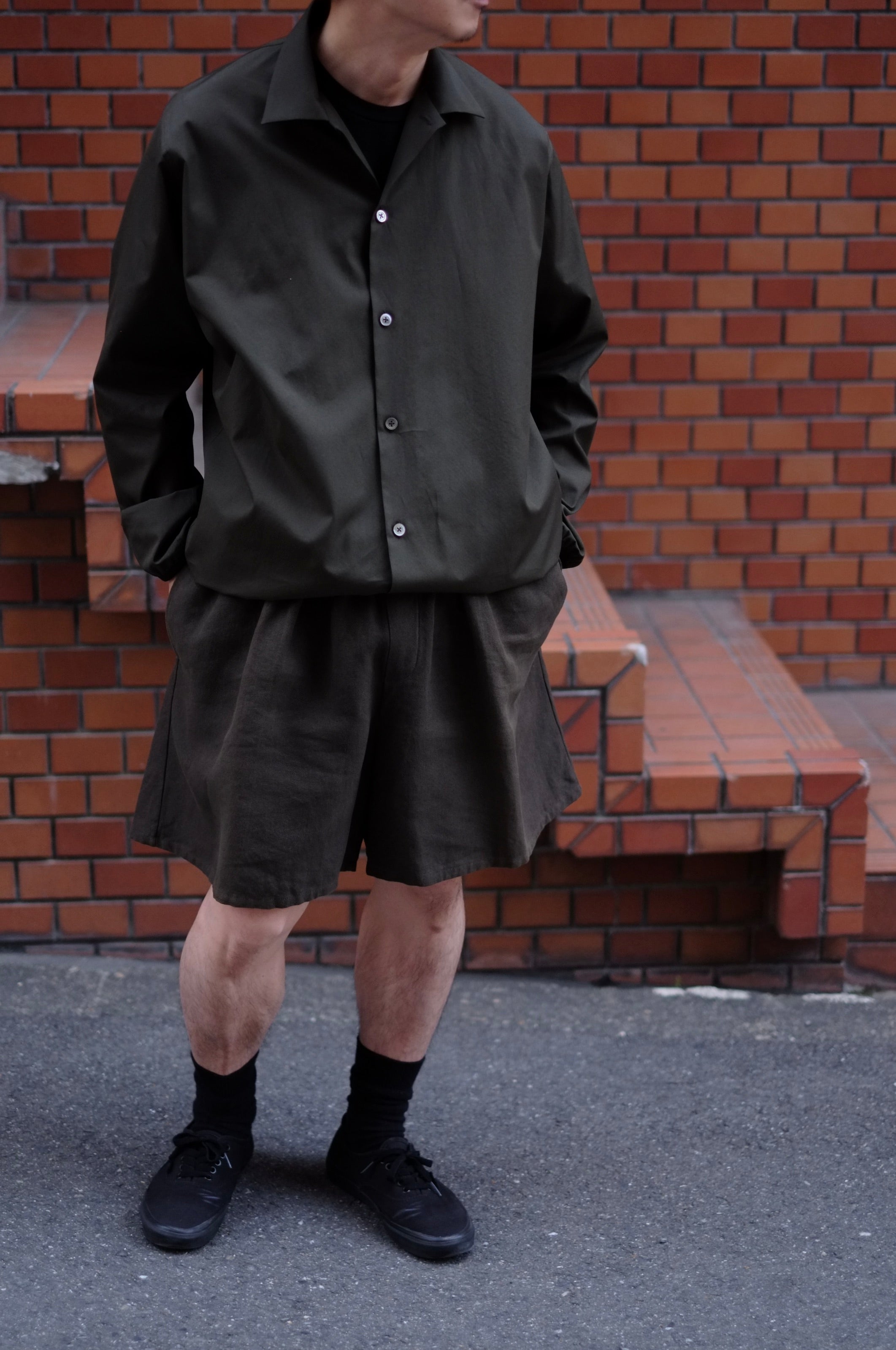 KIMURA - cardigan shirt with collar – CREUSEURS