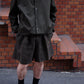 KIMURA - cardigan shirt with collar