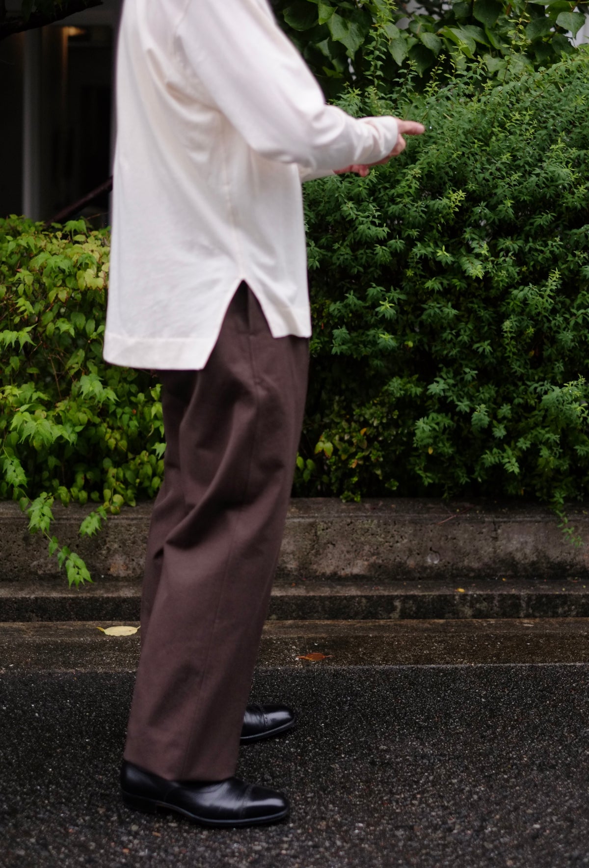BAUTH - WOOL COTTON MILITARY PANTS