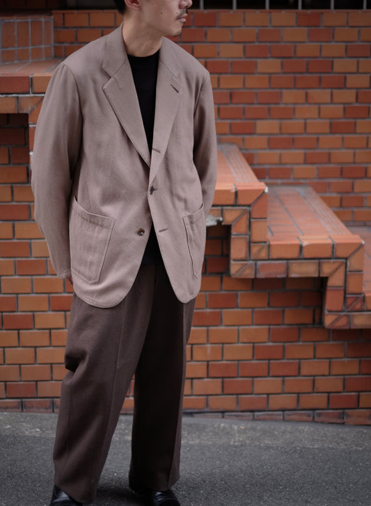 HEUGN - JACKET051 / Henri wool saxony