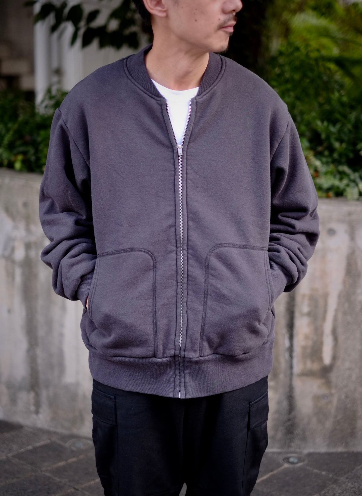 WASEW - Two Face Zip Sweat