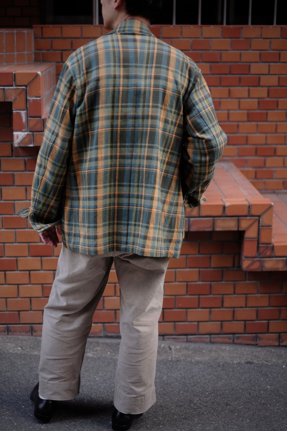 Pelemele - COVERALL JACKET (Twill Check)