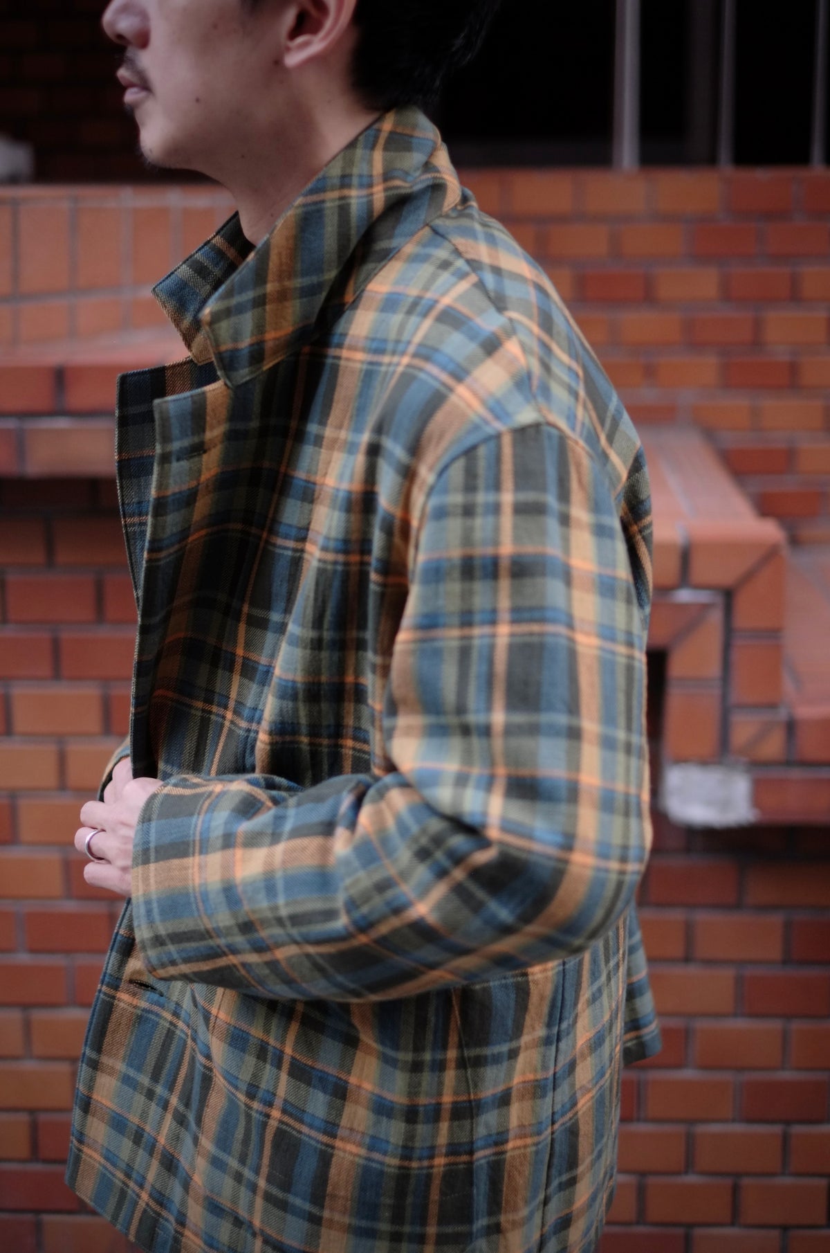 Pelemele - COVERALL JACKET (Twill Check)