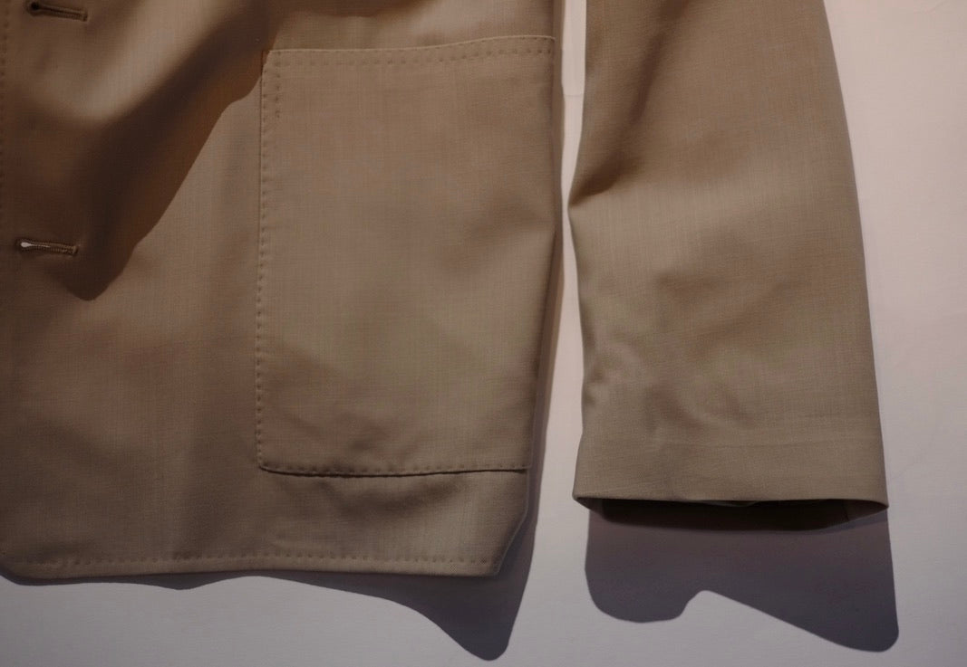 25SS ORBIUM / オルビウム "Atelier Jacket - Fluid Natural Strech Twill"