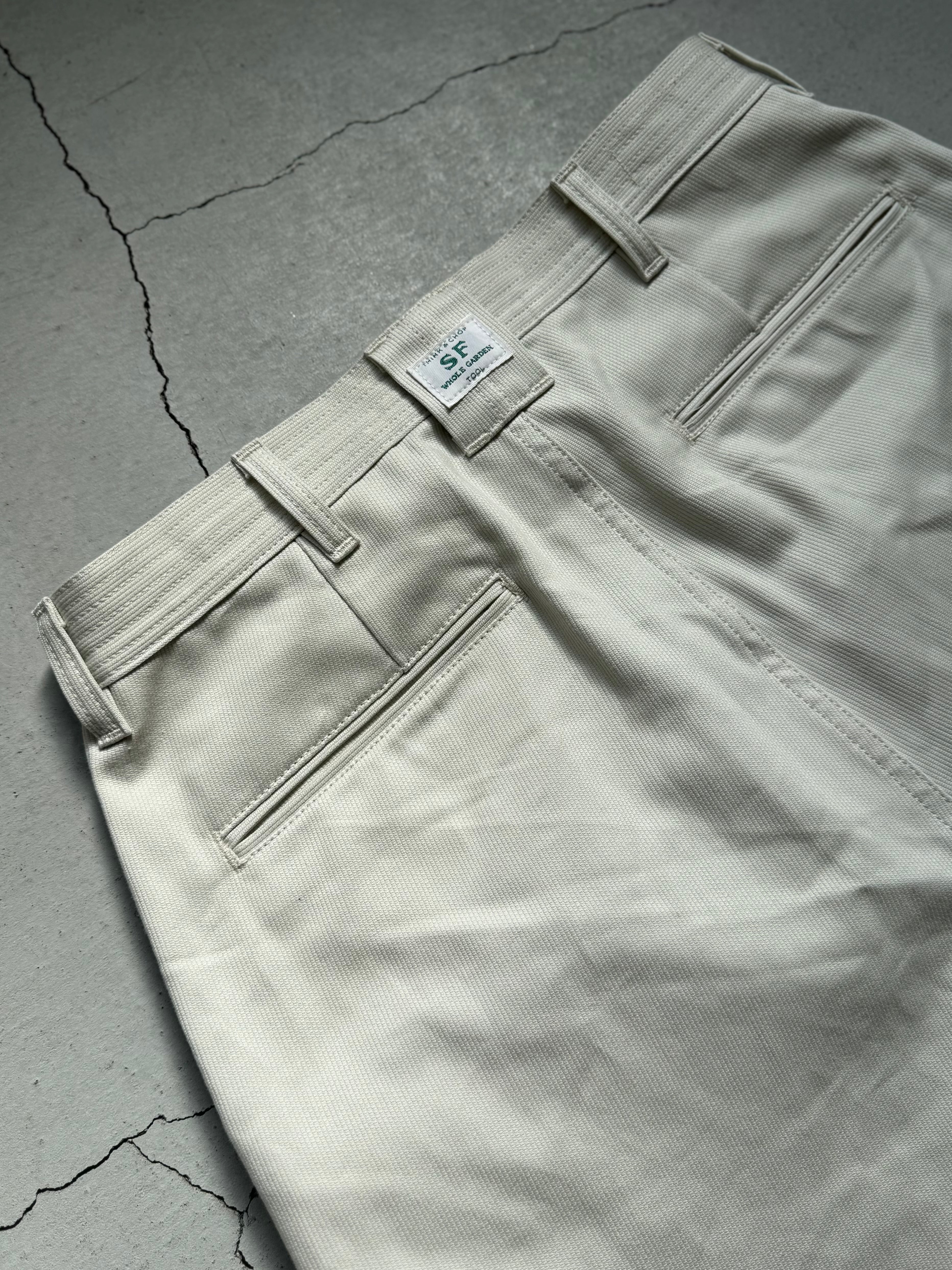 ほぼ新品 ササフラス/ Whell Barrow Pants 定価35,200円 SASSAFRAS - Wheel Barrow Pants (Pique) – CREUSEURS