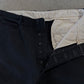 25AW BAUTH - BLACK TWILL TROUSERS