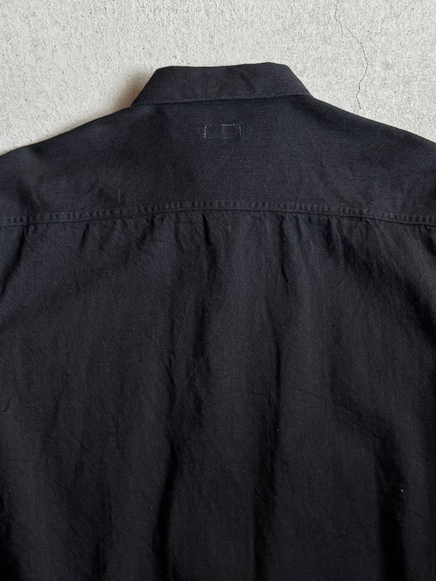 25AW BAUTH - BLACK TWILL BLOUSON