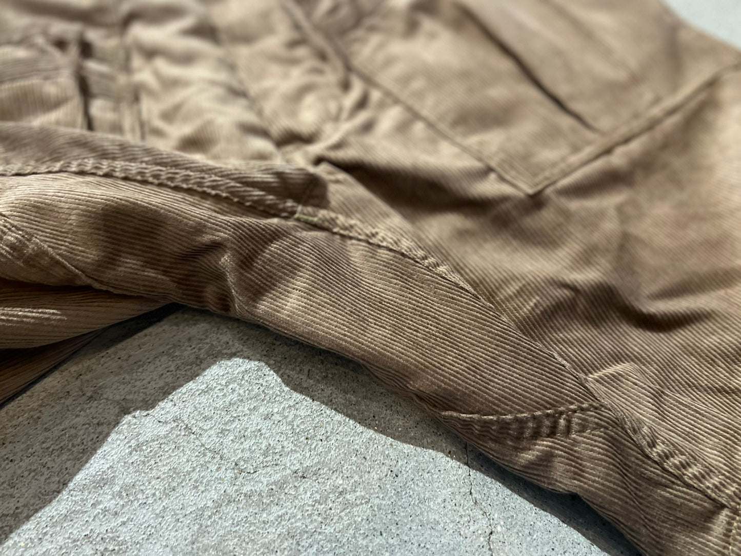 SASSAFRAS / ササフラス "Overgrown Fatigue Pants 1/2”