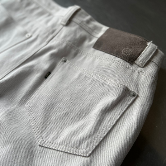 Igarashi Trousers RTW / 五十嵐トラウザーズ "White Denim 5P Trousers"