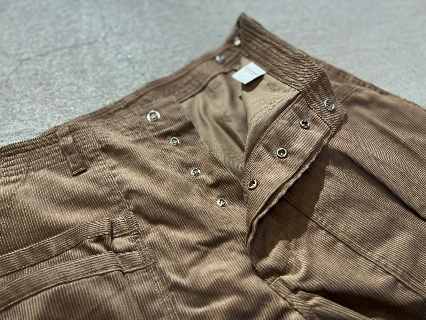 SASSAFRAS / ササフラス "Overgrown Fatigue Pants 1/2”