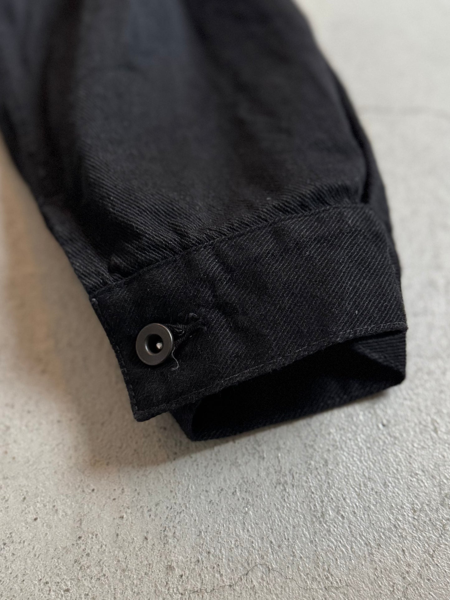 25AW BAUTH - BLACK TWILL BLOUSON