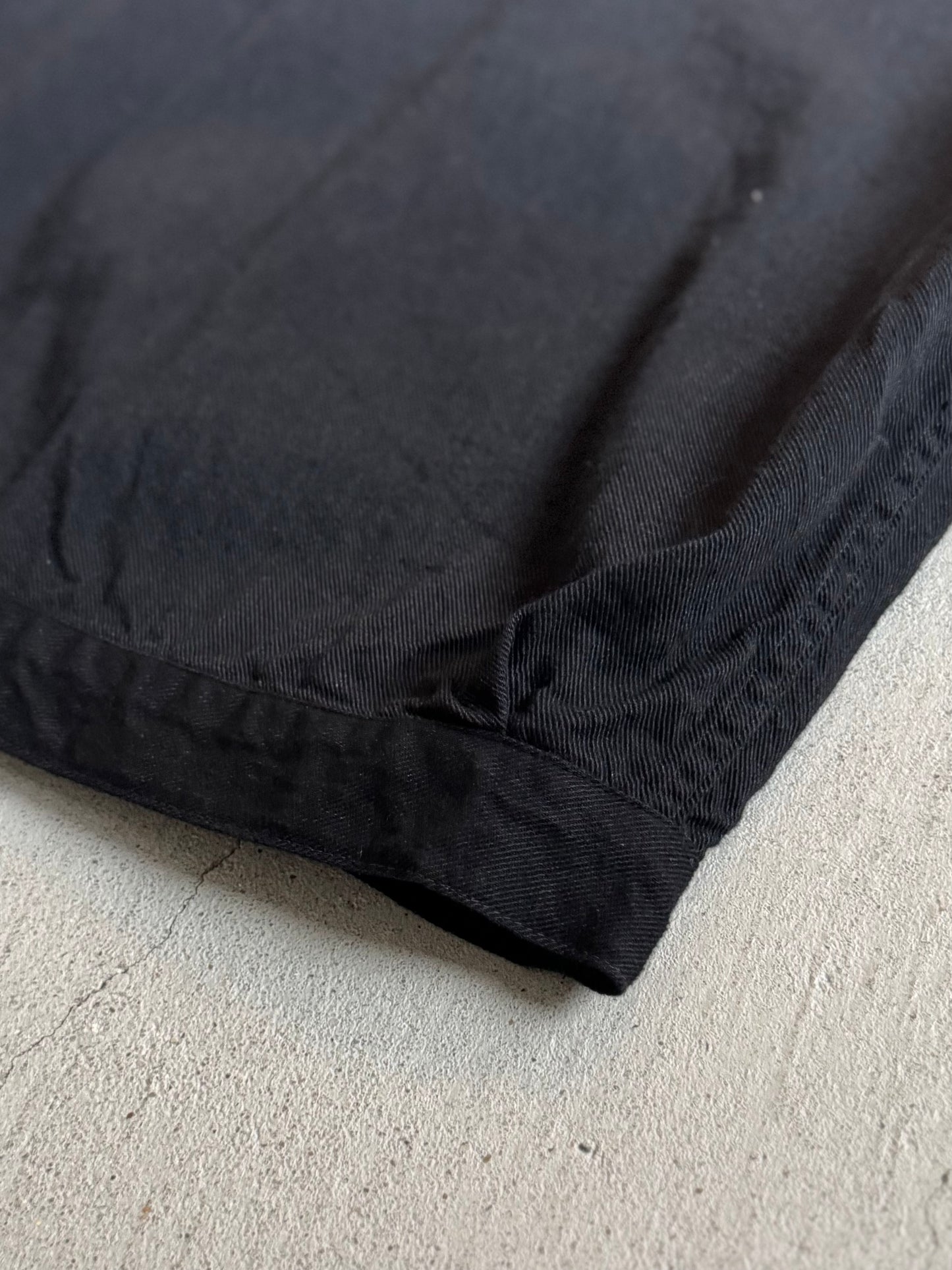 25AW BAUTH - BLACK TWILL BLOUSON