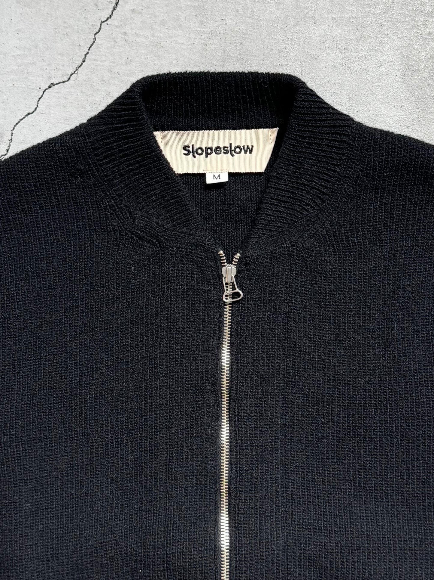 25AW slopeslow - zip front vest