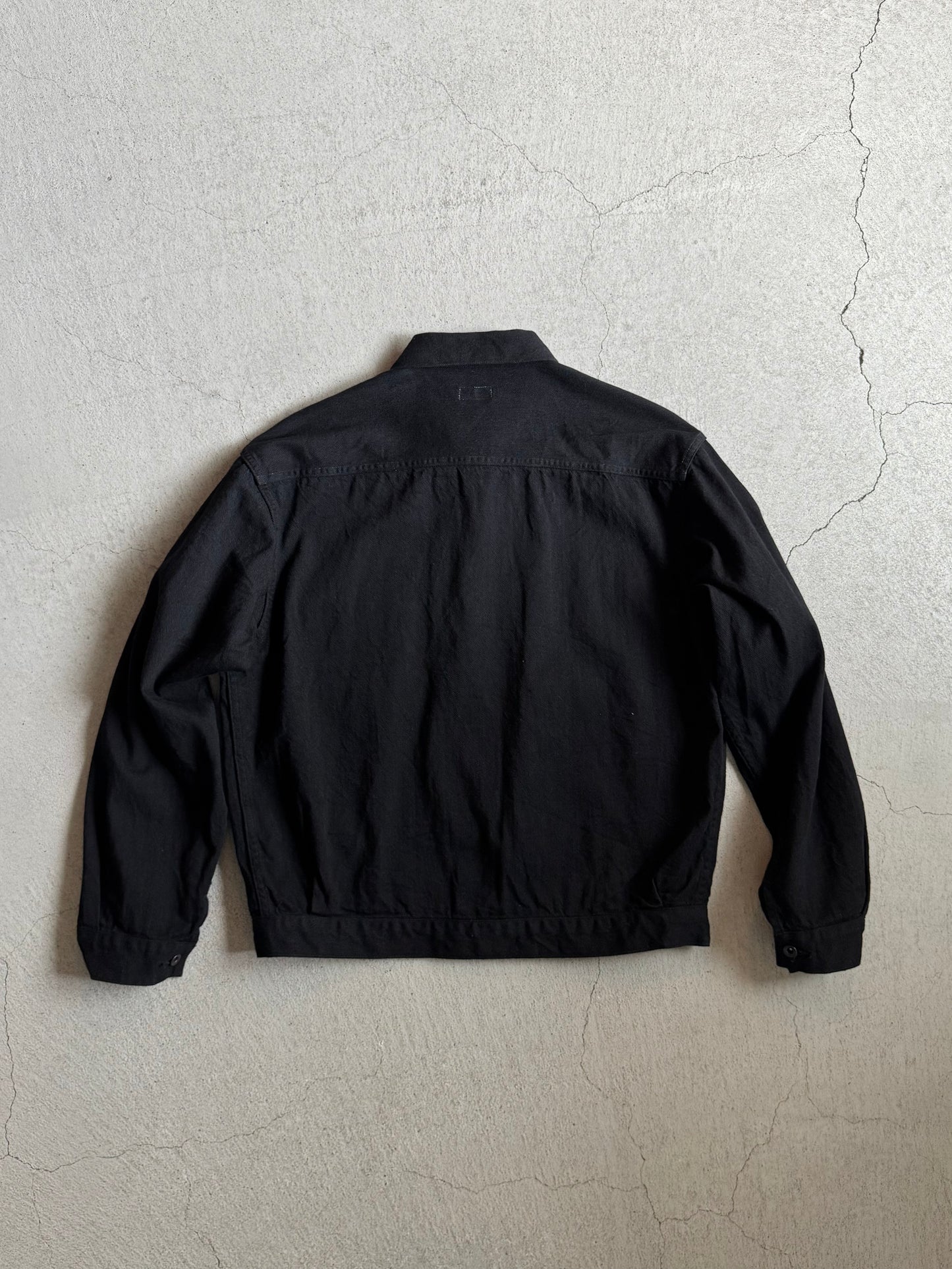 25AW BAUTH - BLACK TWILL BLOUSON