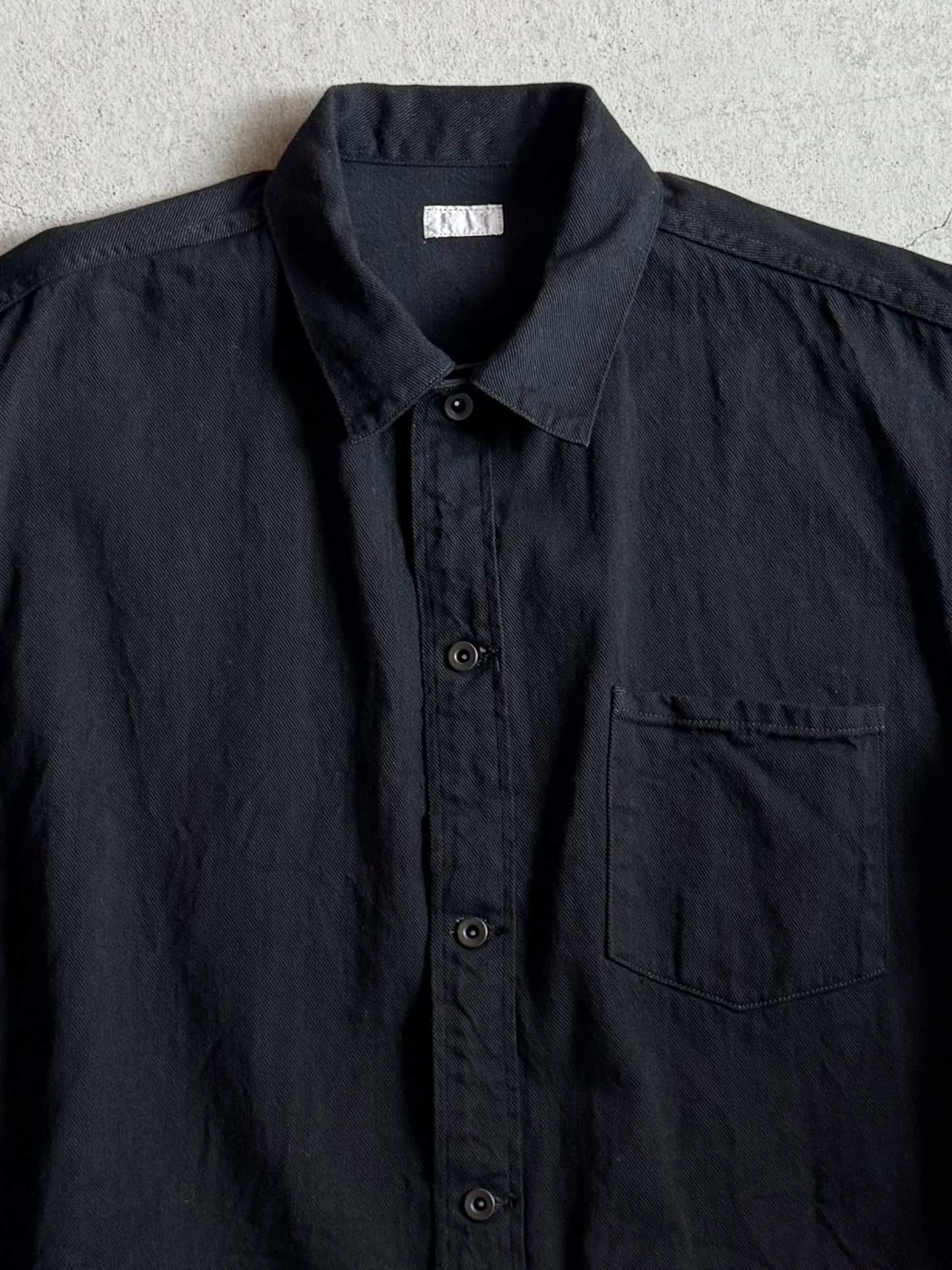 25AW BAUTH - BLACK TWILL BLOUSON