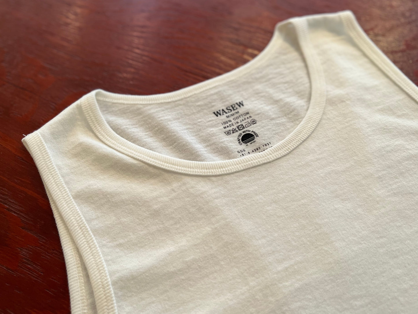 WASEW / ワソー “ONE DAY TANKTOP(2PACK)”