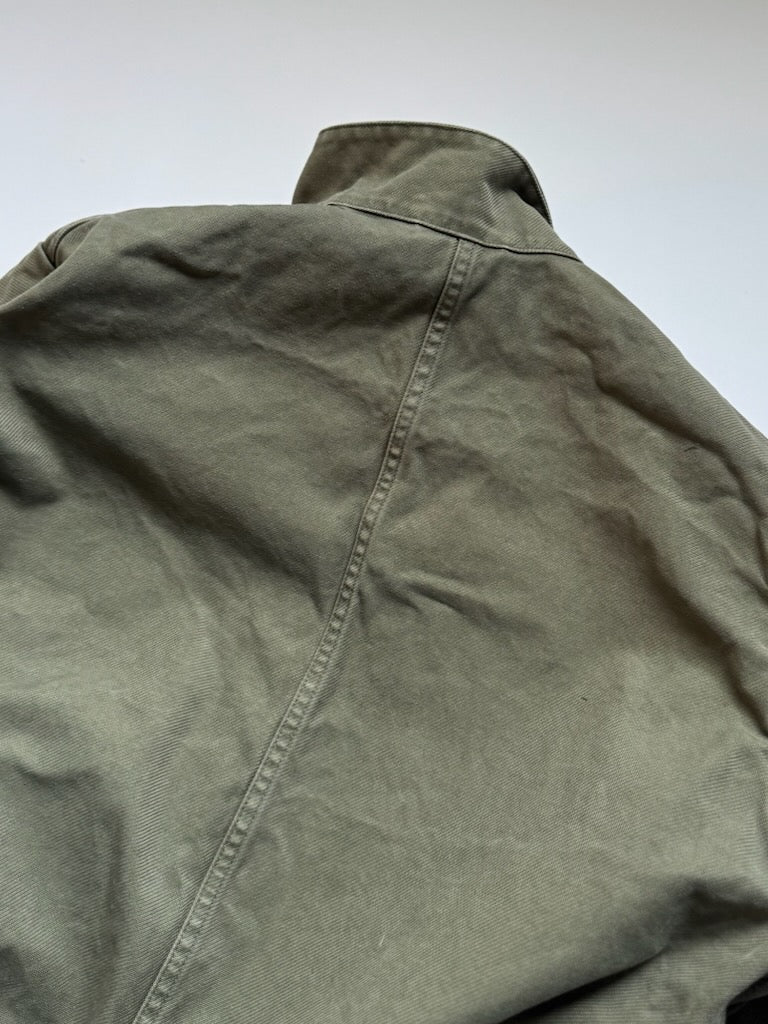 26SS HEUGN - COTTON over dye military / COAT091