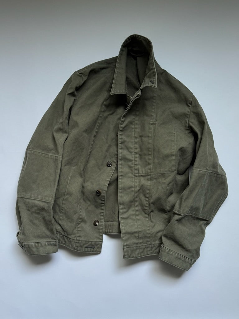 26SS HEUGN - COTTON over dye military / COAT091