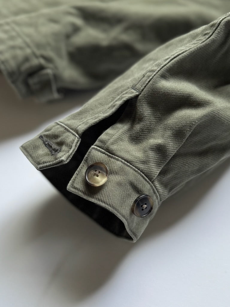 26SS HEUGN - COTTON over dye military / COAT091 – CREUSEURS